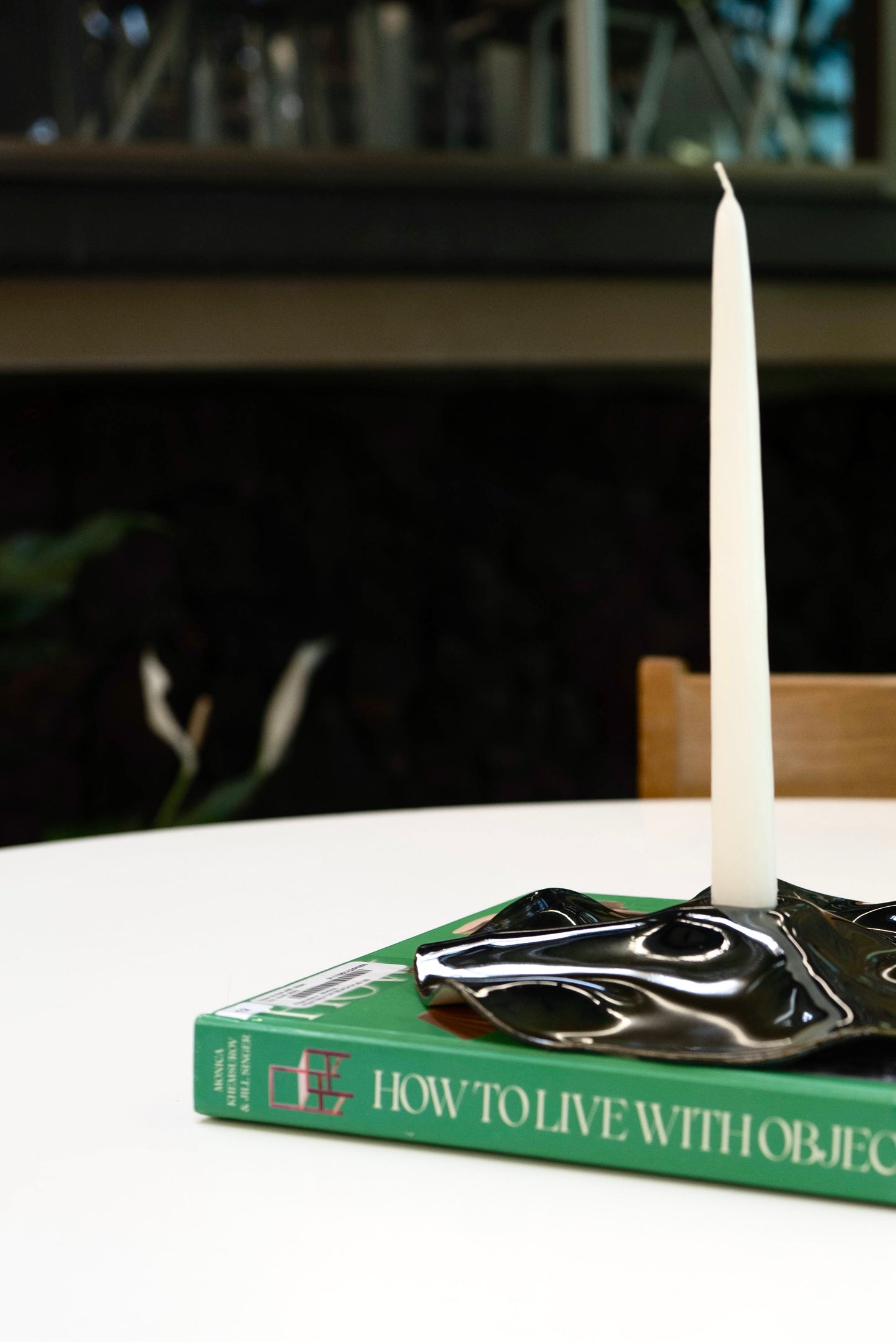 Soie Single Candle Holder