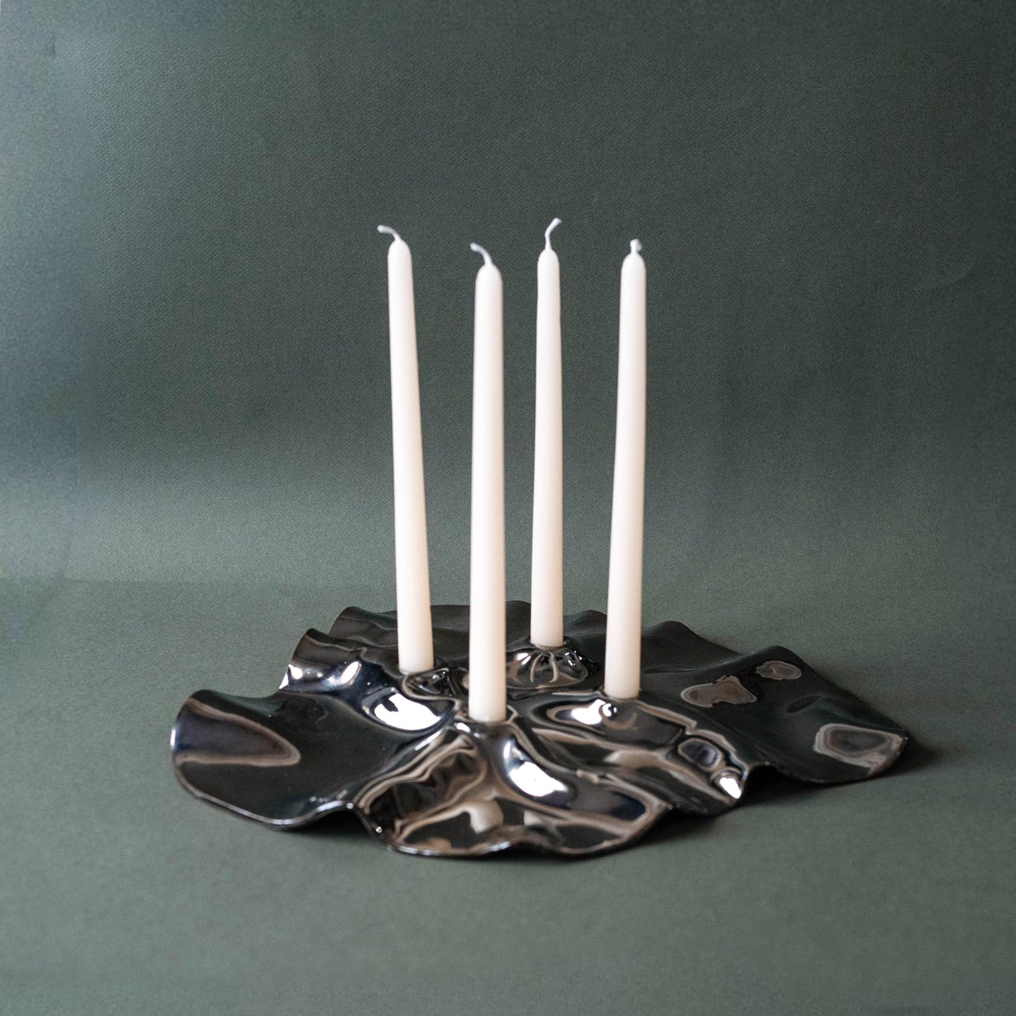 Soie Advent Candle Holder Set