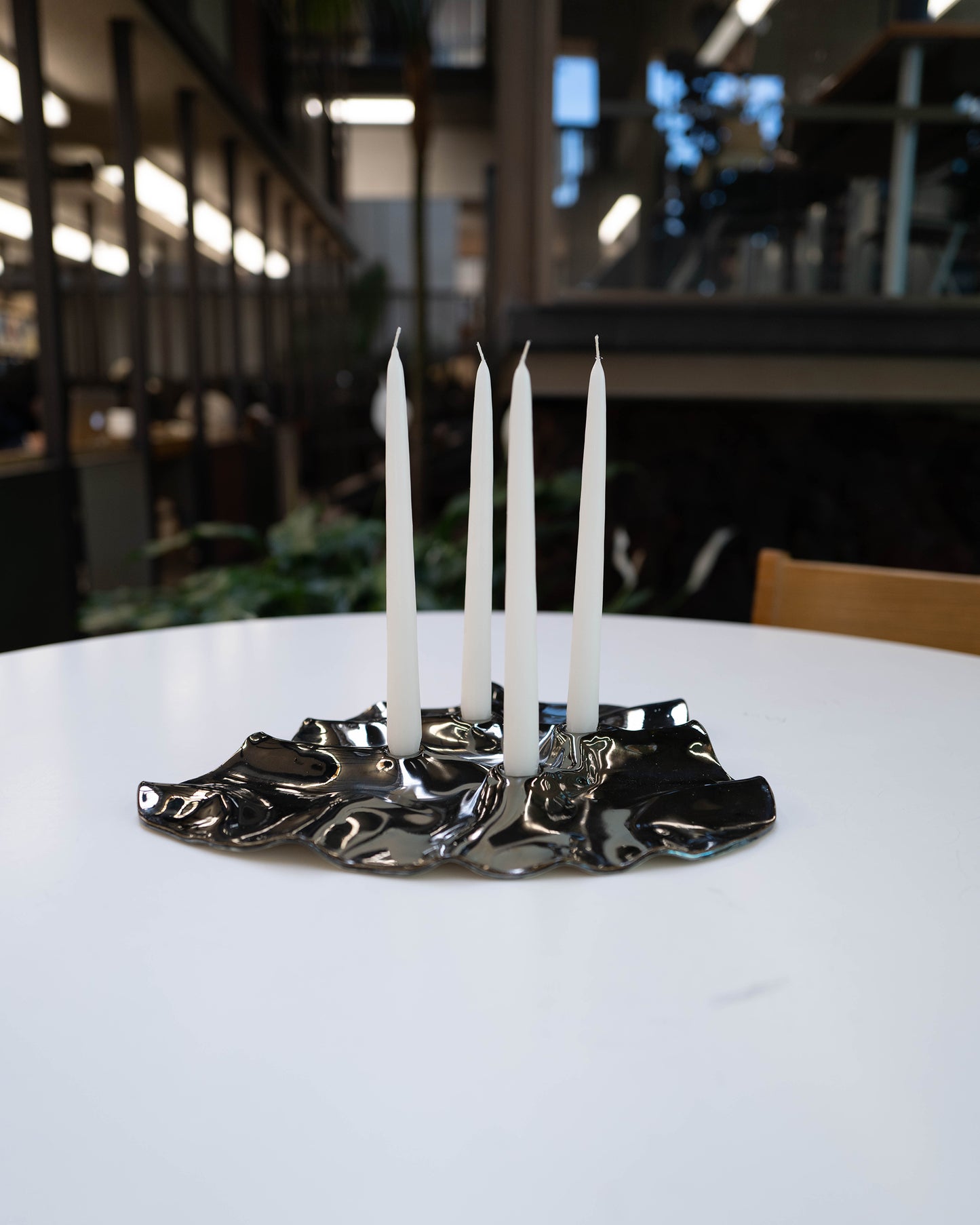 Soie Advent Candle Holder Set