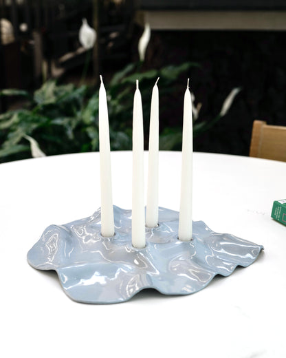 Soie Advent Candle Holder Set